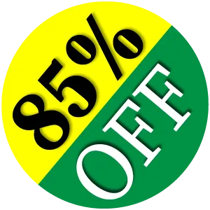 85% OFF