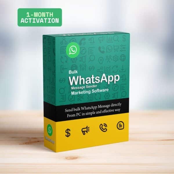 WASender 1-Month Activation